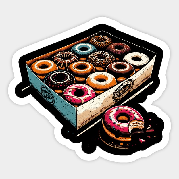 Comfort Food (Donuts) Sticker by JSnipe